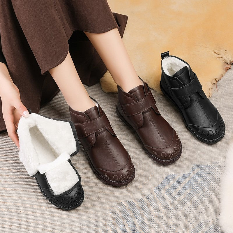 Moteriški pašiltinti žieminiai batai