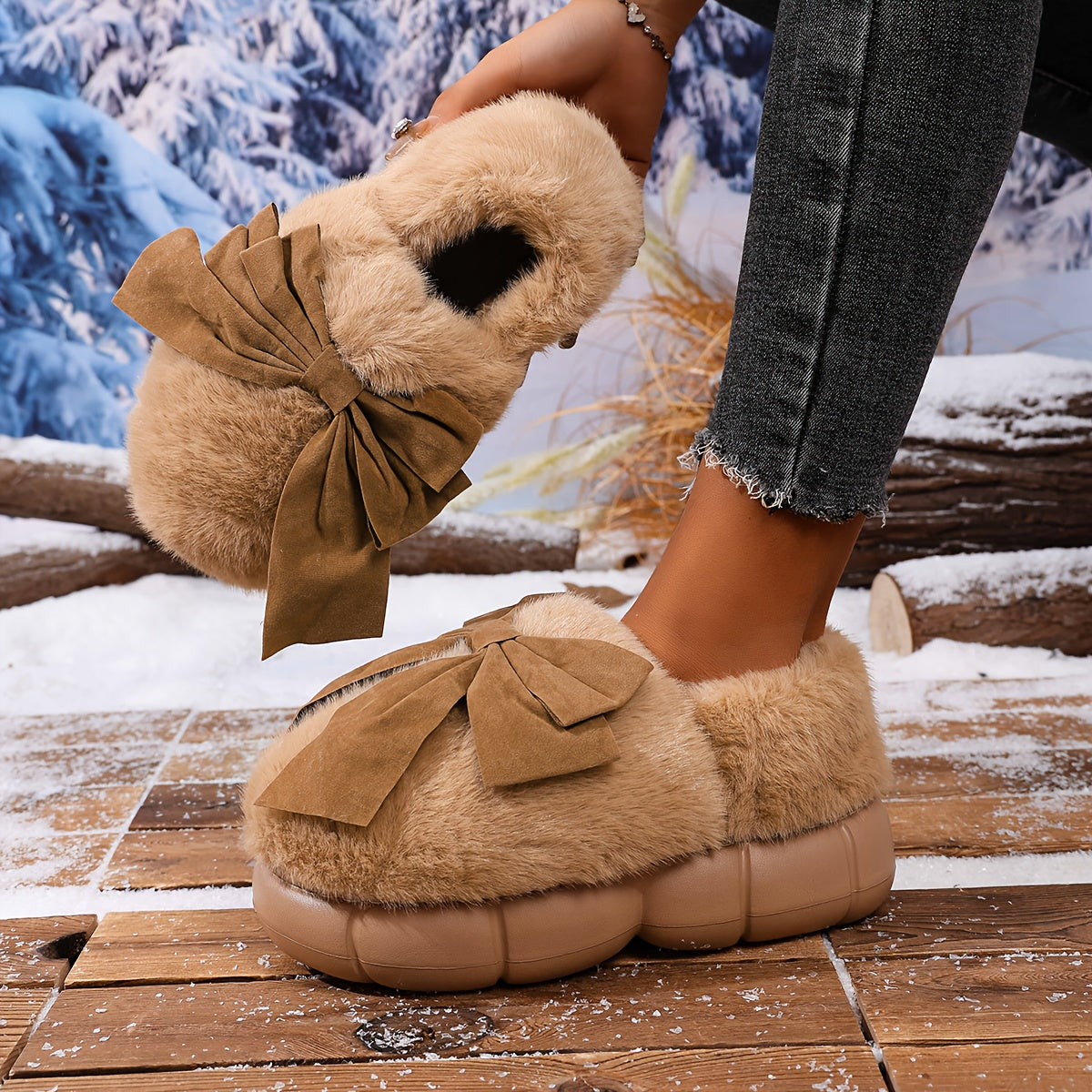 Šiltos ir jaukios šlepetės žiemai