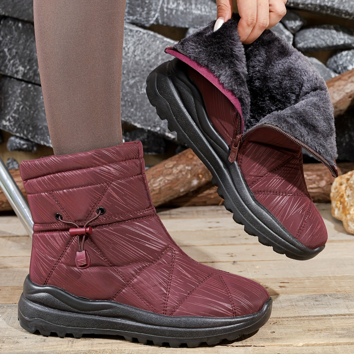 Universalūs šilti žieminiai batai