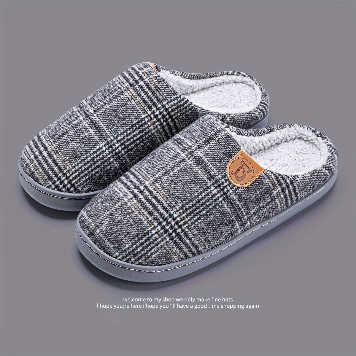 Minkštos ir šiltos namų šlepetės