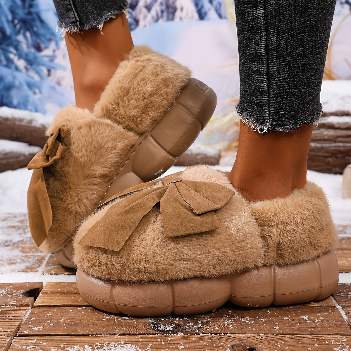 Šiltos ir jaukios šlepetės žiemai