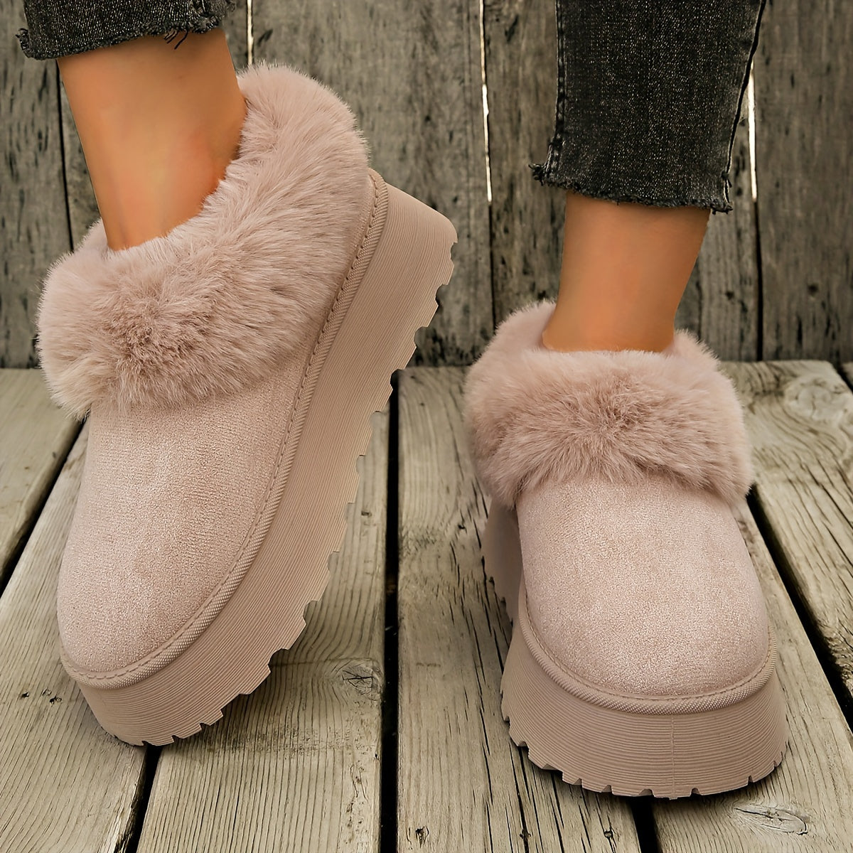 Įsispiriami šilti moteriški žieminiai batai