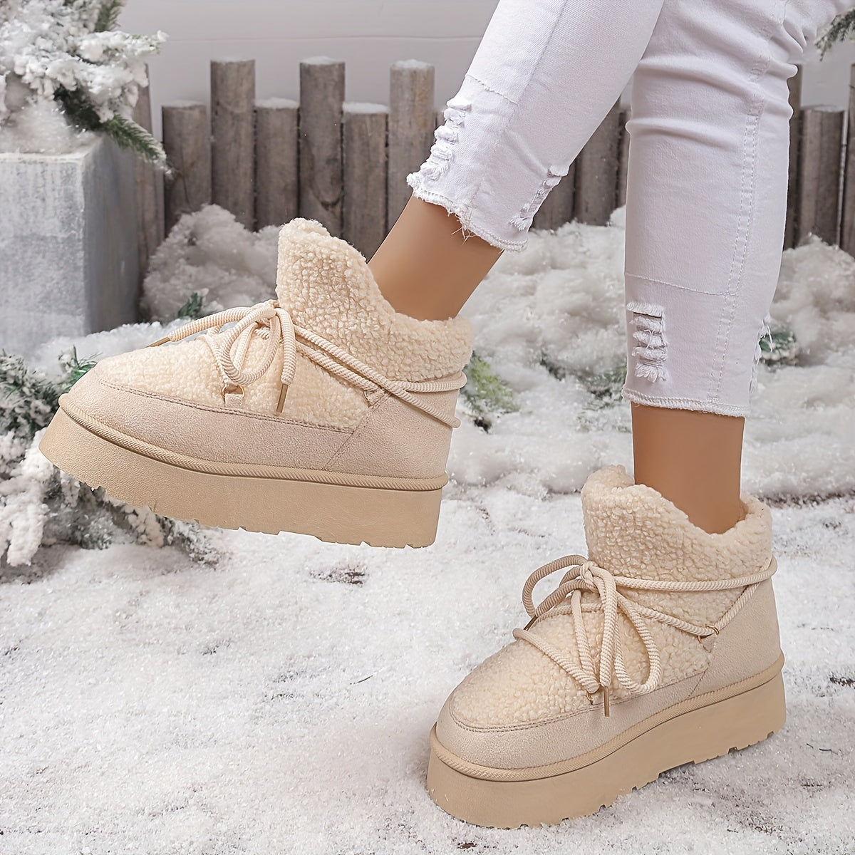 Šilti ir patogūs sniego batai moterims