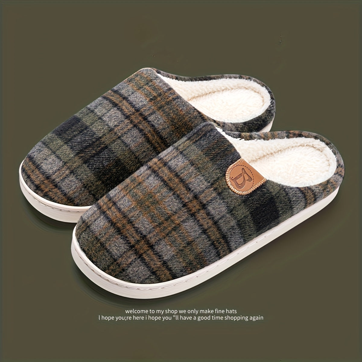 Minkštos ir šiltos namų šlepetės