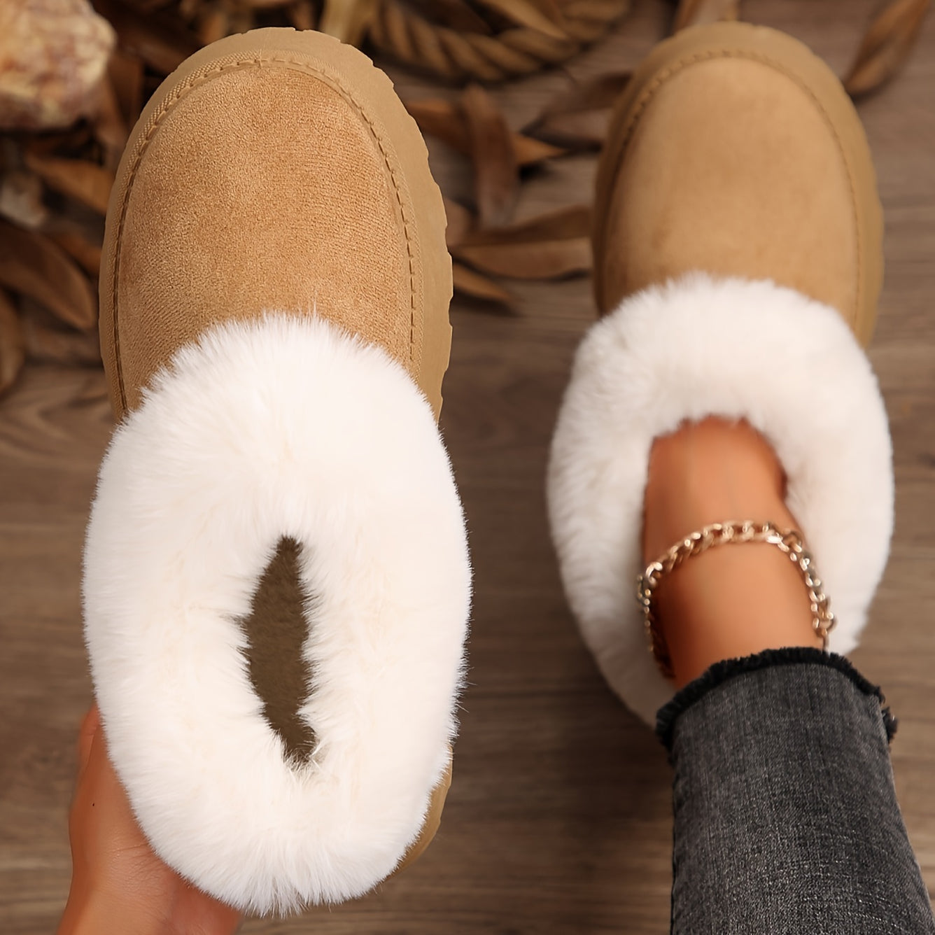 Įsispiriami šilti moteriški žieminiai batai