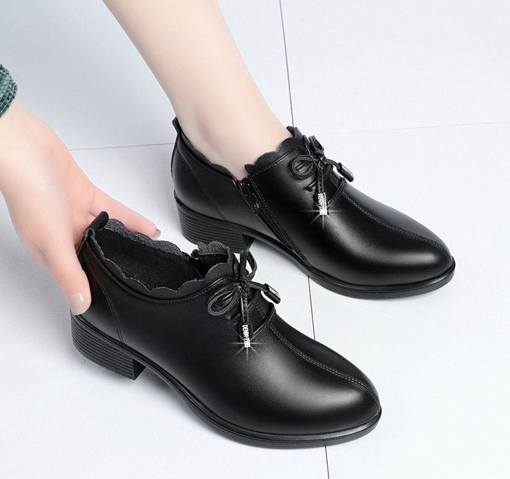 Elegantiški moteriški rudeniniai bateliai