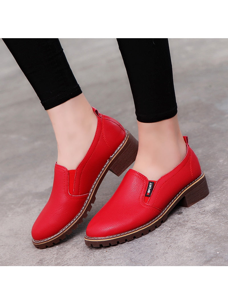 Elegantiški moteriški rudeniniai bateliai