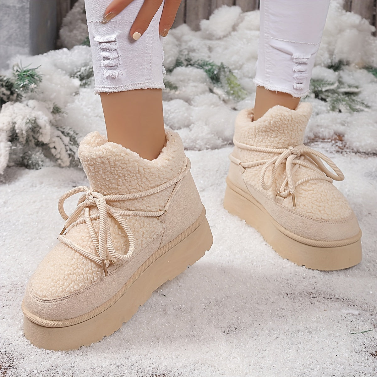 Šilti ir patogūs sniego batai moterims