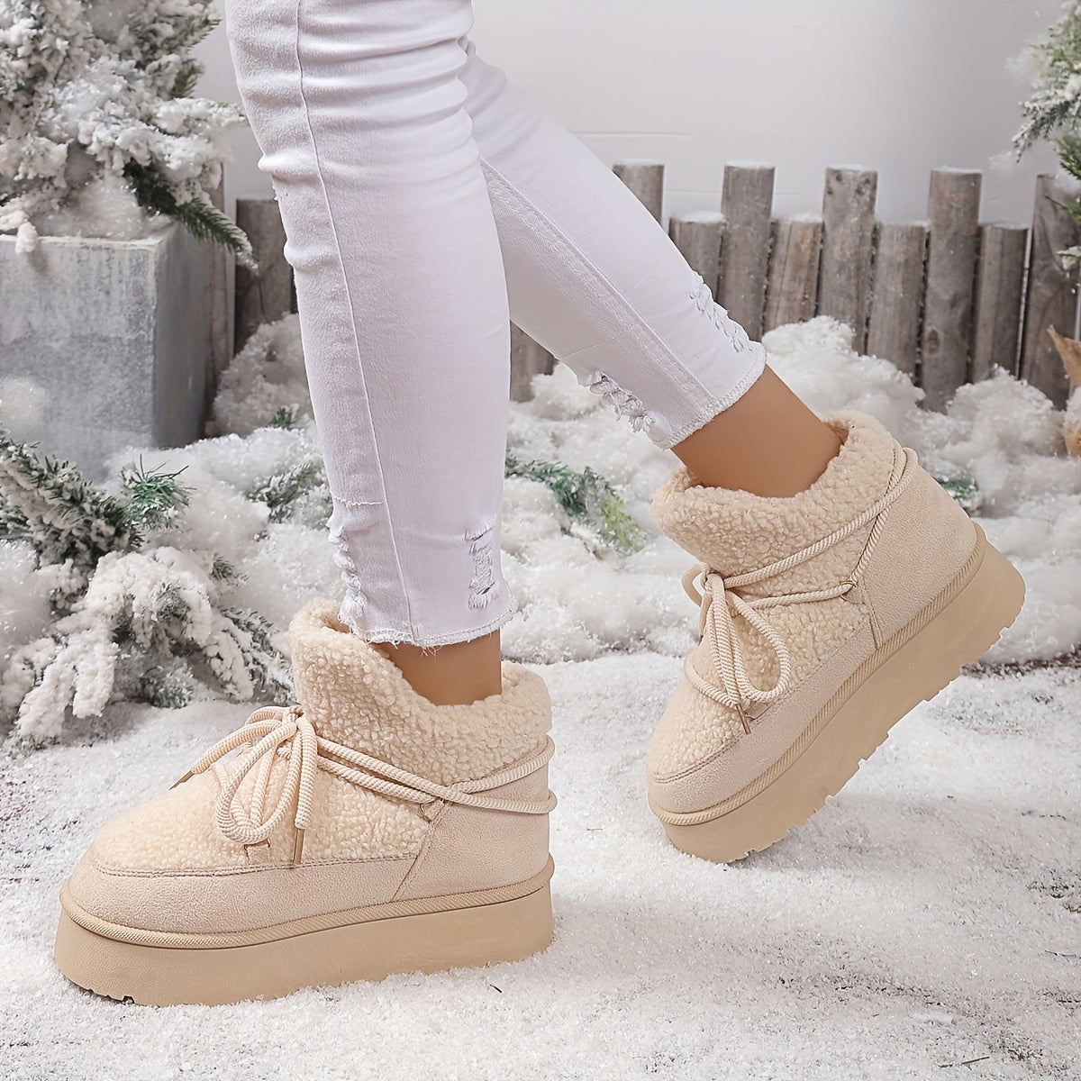 Šilti ir patogūs sniego batai moterims