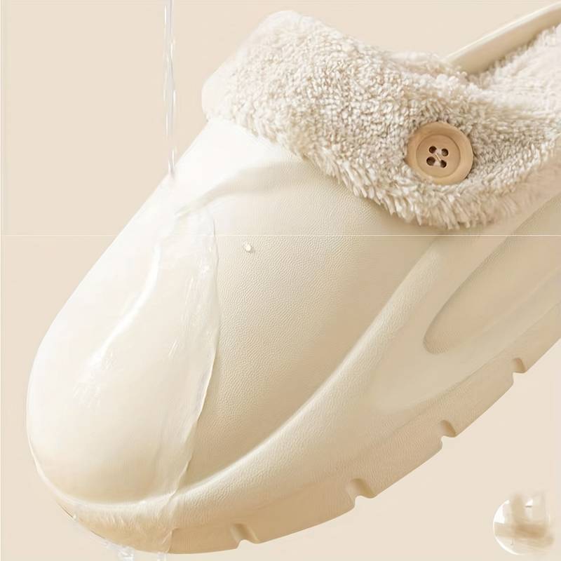 Neperšlampančios žieminės šlepetės