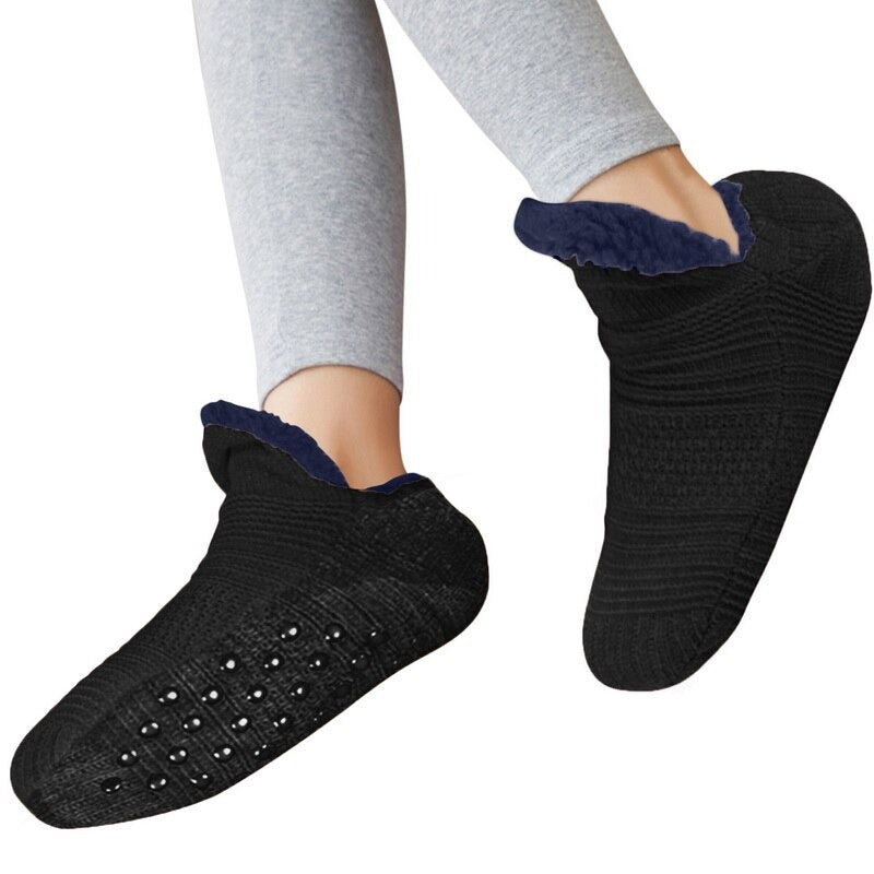 Šiltos rudens sezono naminės šlepetės/kojinės