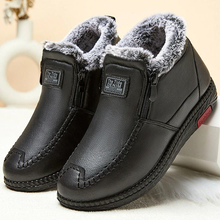 Pašiltinti batai vyrams ir moterims