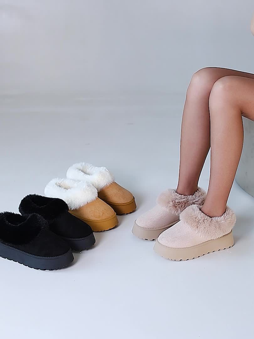 Įsispiriami šilti moteriški žieminiai batai