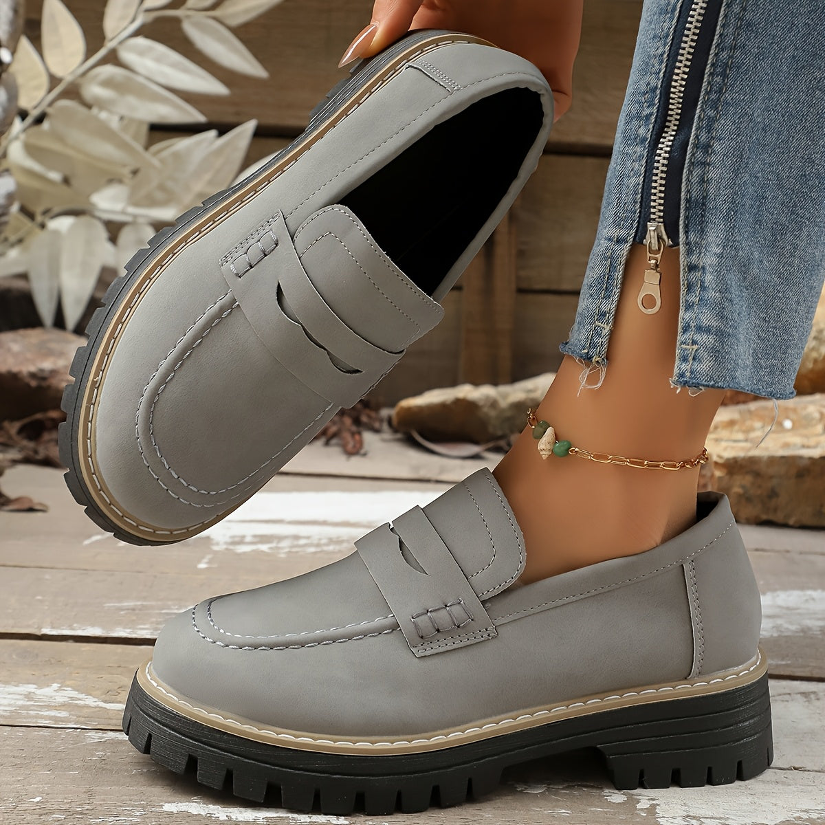 Moteriški stilingi laisvalaikio mokasinai