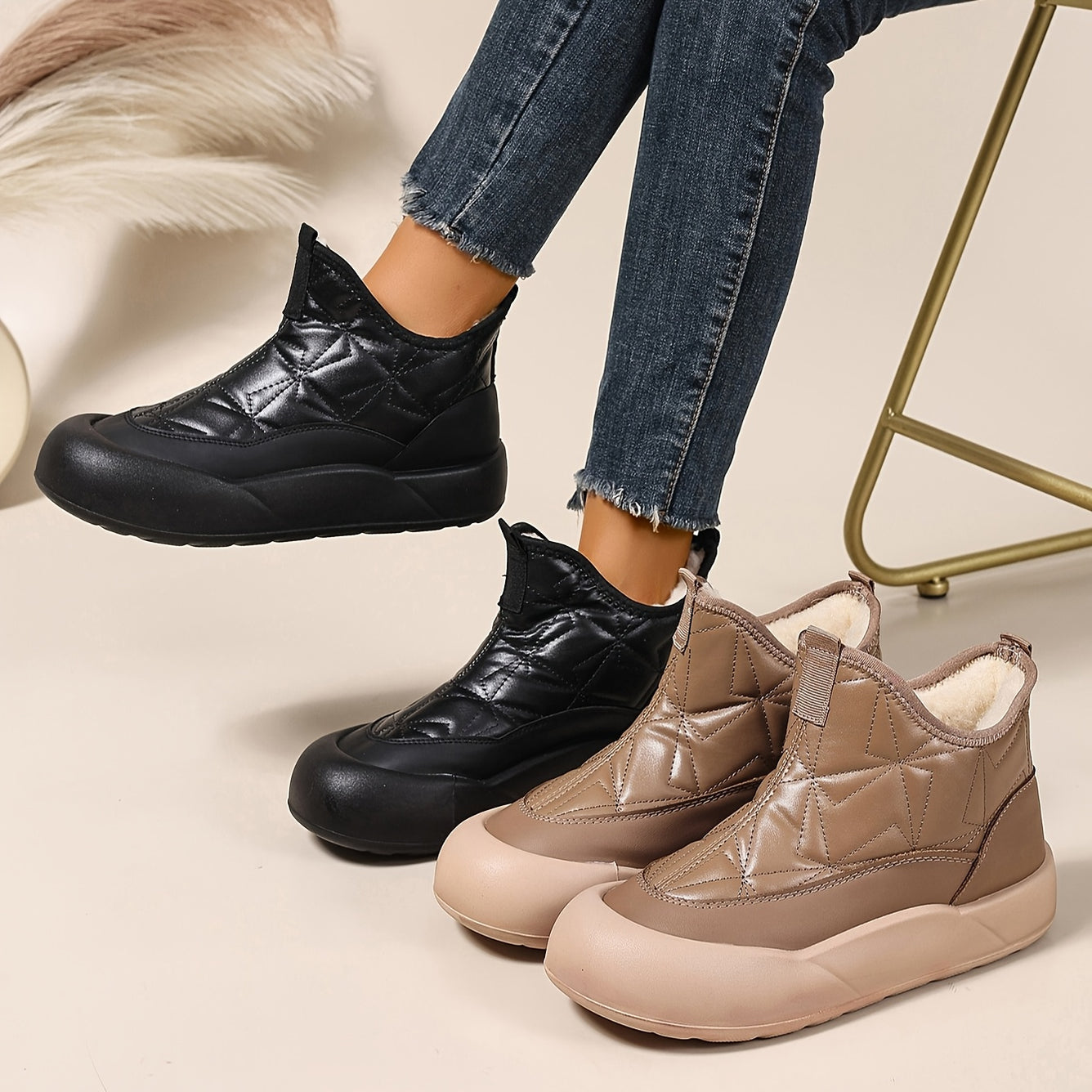 Šilti ir patogūs žieminiai moteriški batai