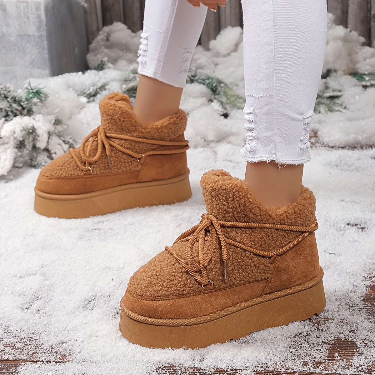 Šilti ir patogūs sniego batai moterims